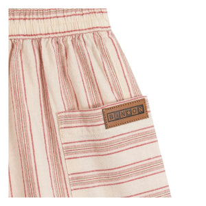 Bonton – Gestreifte Lois Shorts | Creme