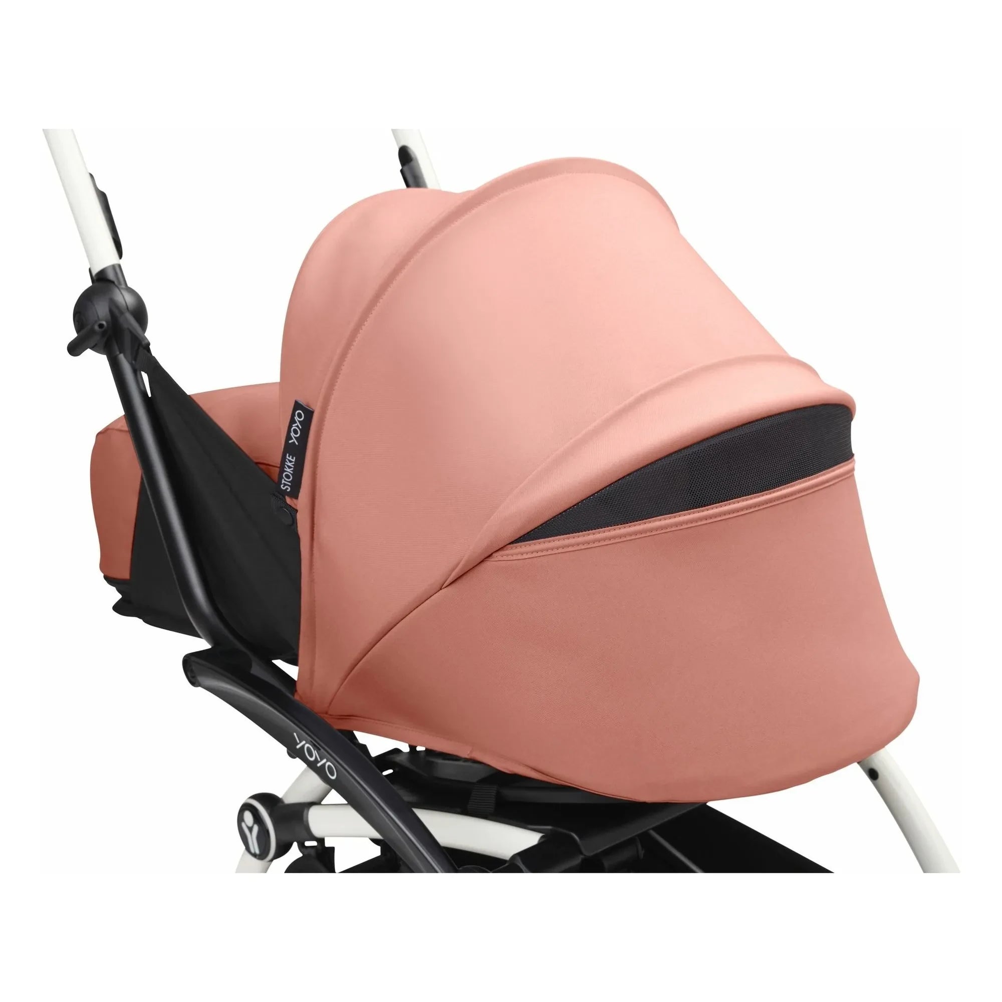 Stokke® - YOYO³ 0+ Neugeborenen-Set Weißer Rahmen | Ginger