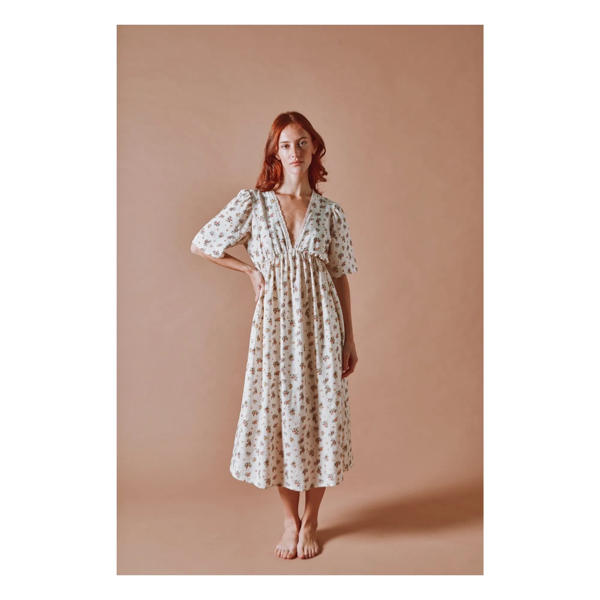 Emile et Ida - Dovary Kleid | Creme