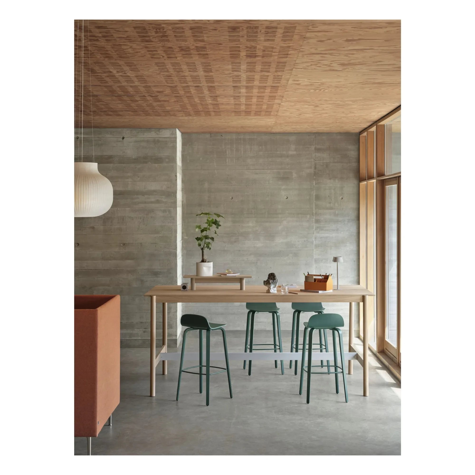 Muuto - Ridge Blumentopf | Gebrochenes Weiß