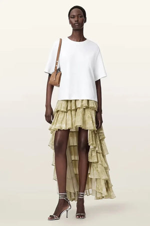 AllSaints Viskoz Asimetrik Etek CAVARLY