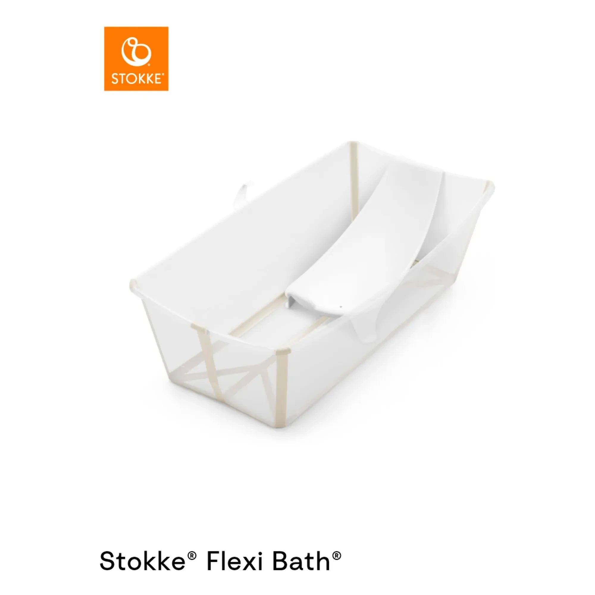 Stokke® - Flexi Bath® X-Large Badewanne und Liege | Sand