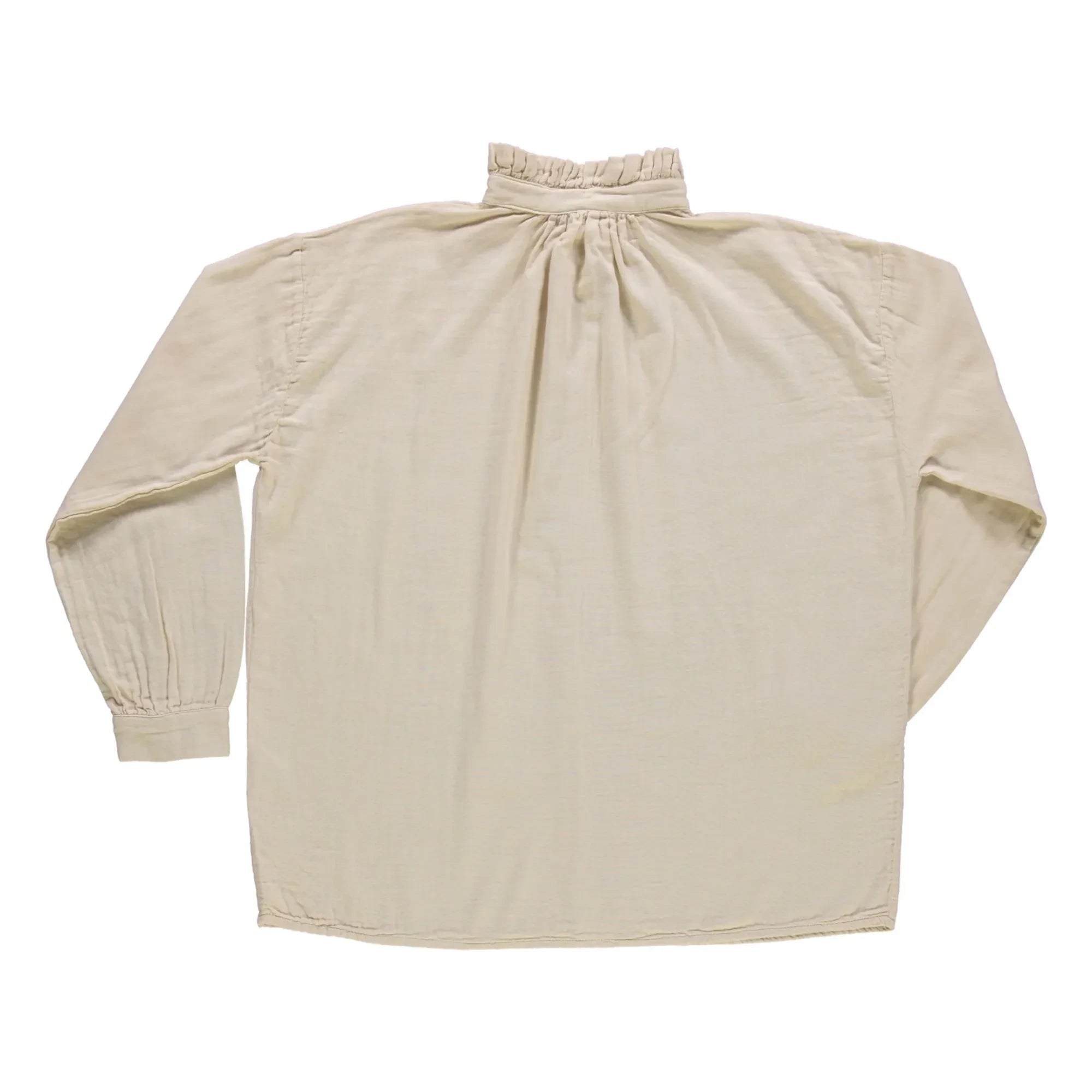 Poudre Organic - Rosier Doppelpack Baumwoll-Musselin-Bluse - Damen Kollektion | Ecru