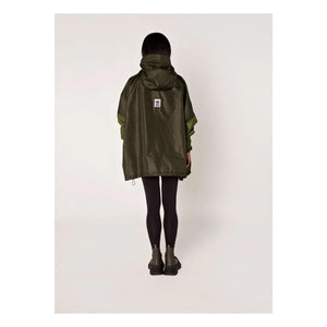 Rainkiss - Wasserfester Anorak mit Fischgrätmuster | Khaki