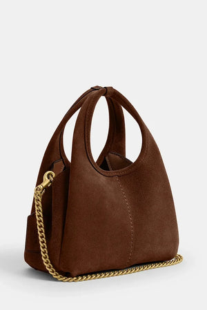 Coach kadın crossbody süet çanta Suede Lana Shoulder Bag 19
