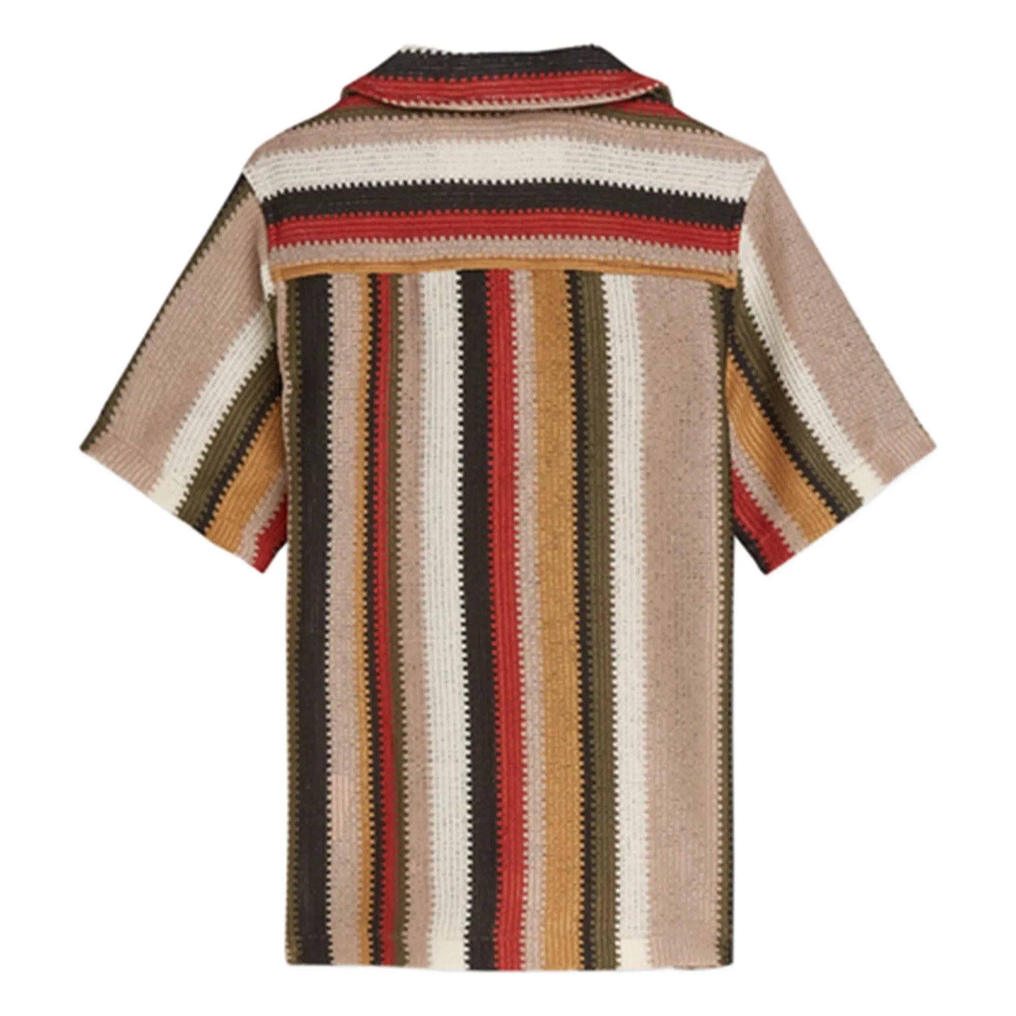 Scotch & Soda – Gestreiftes Netztrikot | Rot
