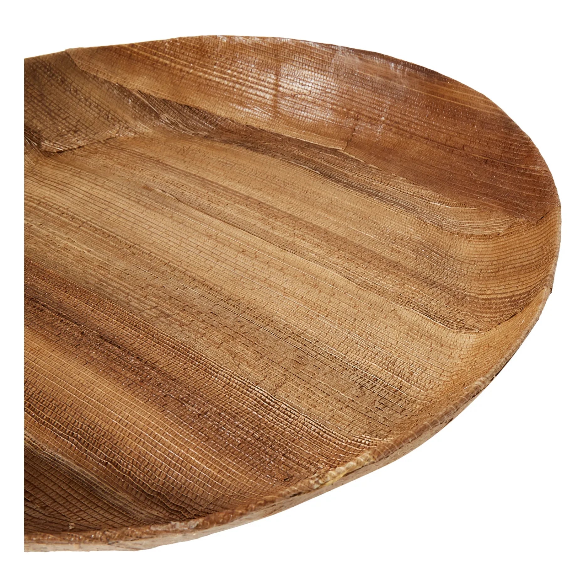Baan – Rundes Bananenblatt-Tablett