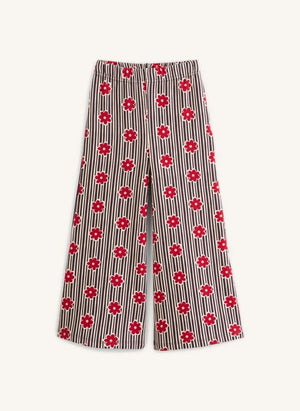 Apaches - Flera Gestreifte Hose | Marineblau