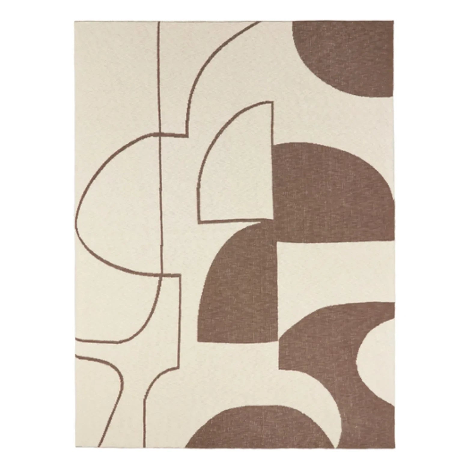 Broste Copenhagen - Maren Baumwoll-Plaid | Eisbraun