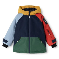 Liewood - Kalle Colorblock Skijacke aus recycelten Fasern hergestellt | Dunkelblau