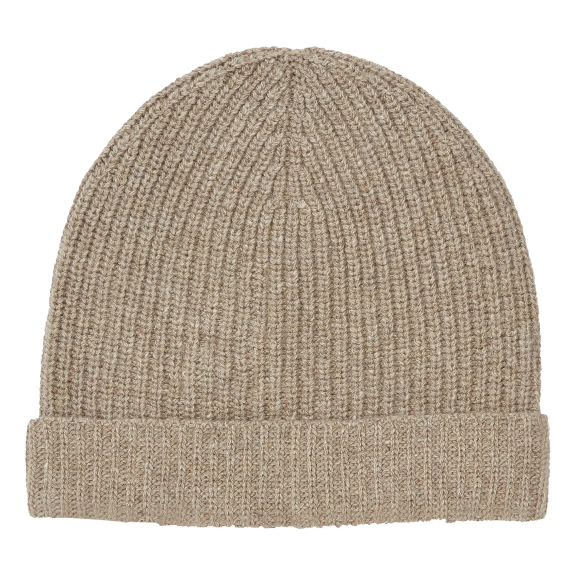 Matona - Recycelte Strickmütze | Taupe Braun