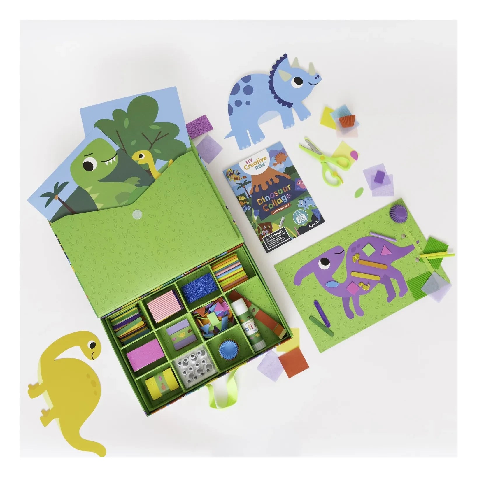 My Creative Box - Yaratıcı Kolaj Seti - Dinazorlar