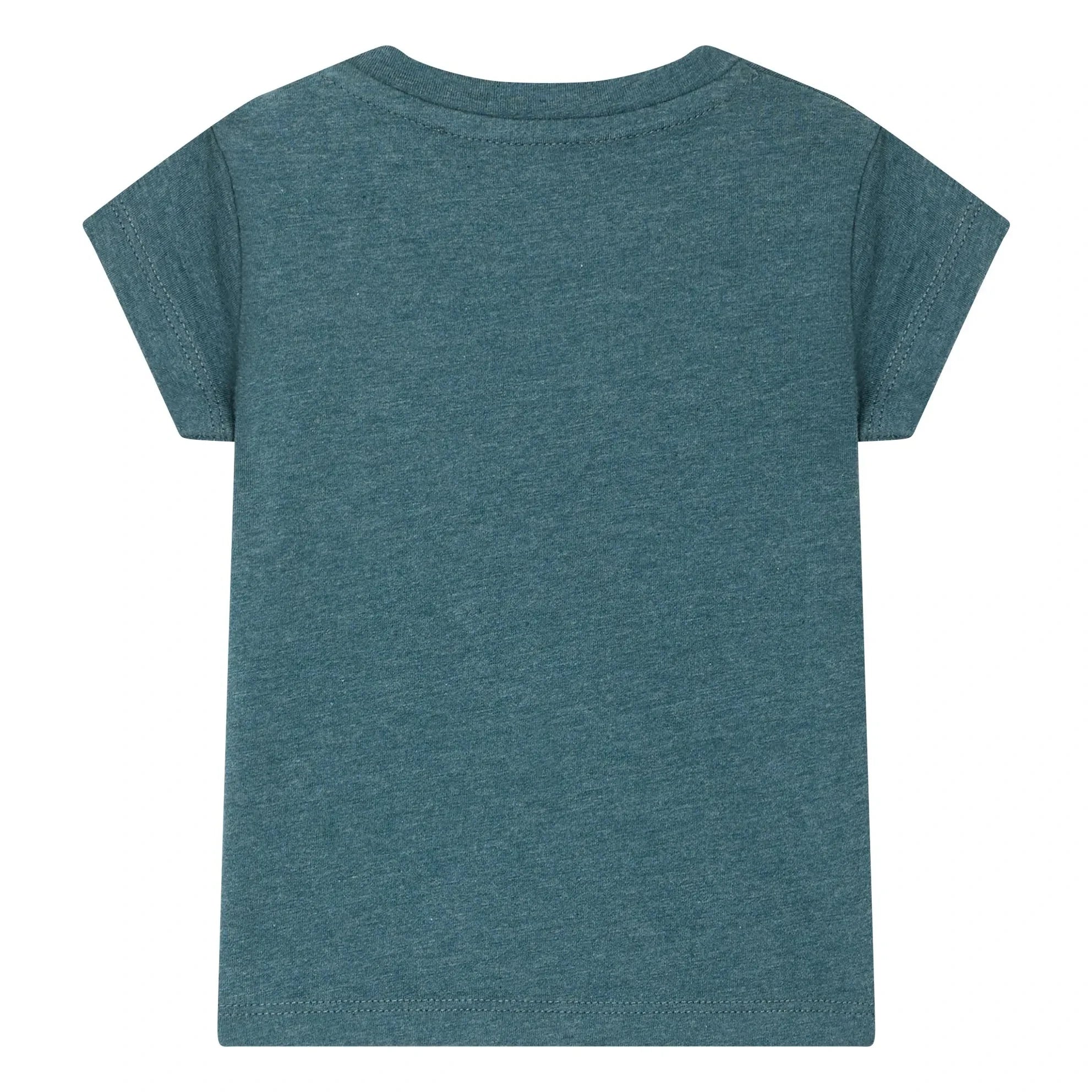 Bonpoint - Tom T-Shirt Bio-Baumwolle | Pfauenblau
