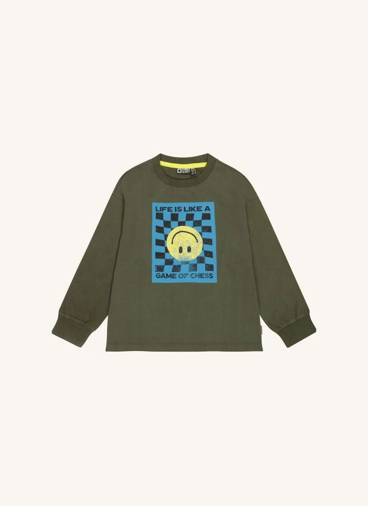 Tumble N'Dry - Cardiff Organische Baumwoll-T-Shirt | Oliv