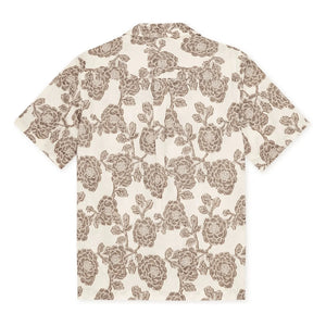 Les Deux - Lesley Jacquard Kurzarmhemd | Creme