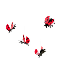 Flensted - Ladybird Mobile | Rot