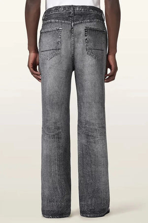 AllSaints wide leg erkek LENNY kot pantolon