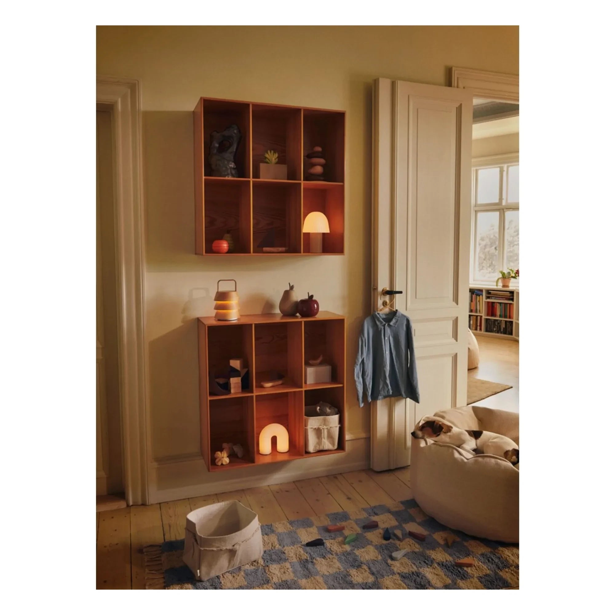 Ferm Living Kids - Mara Teppich | Blau