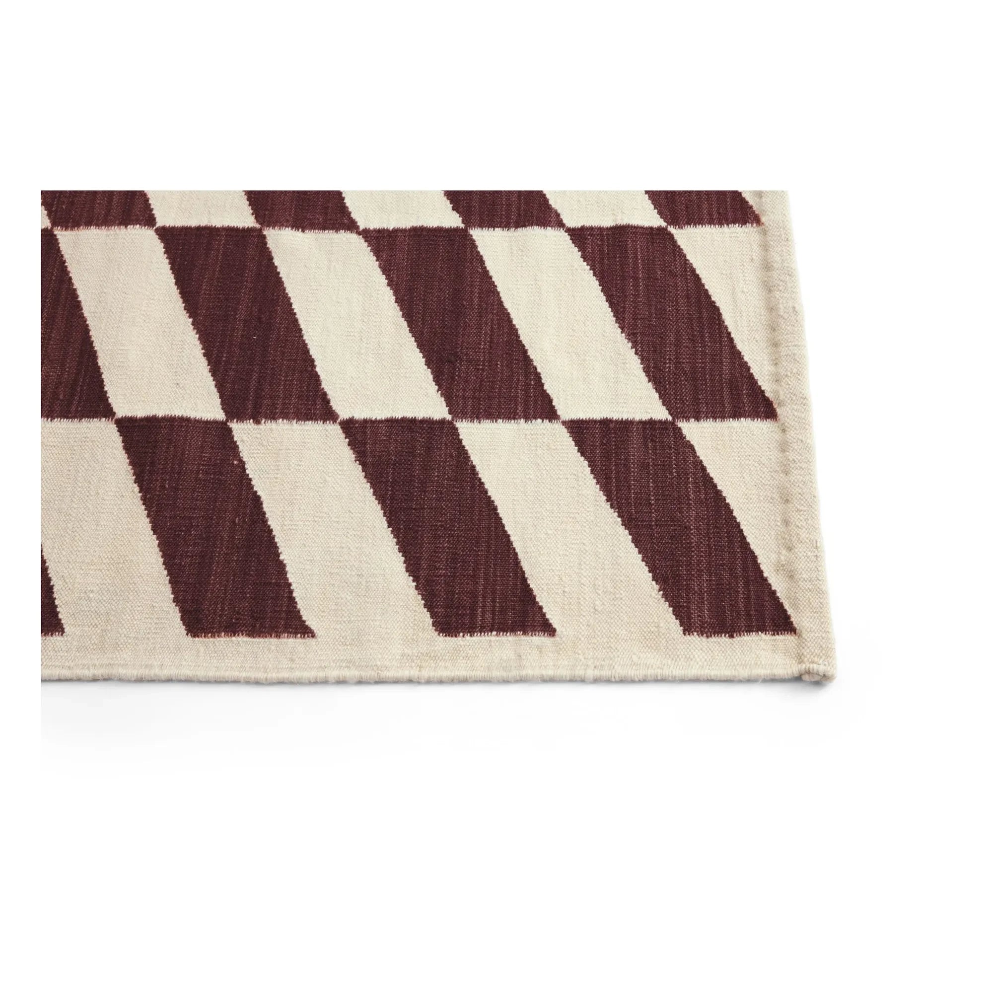 Hay - Shift Kelim Teppich | Bordeaux
