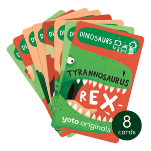Yoto Player – BrainBots: Dinosaurier-Karten – 8er-Pack