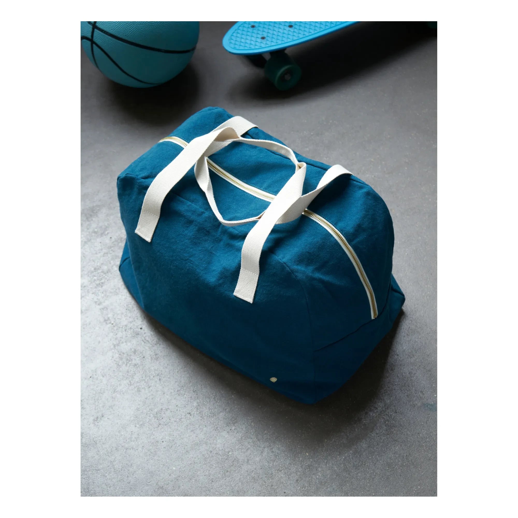 La cerise sur le gâteau - Wochenendtasche | Pfauenblau