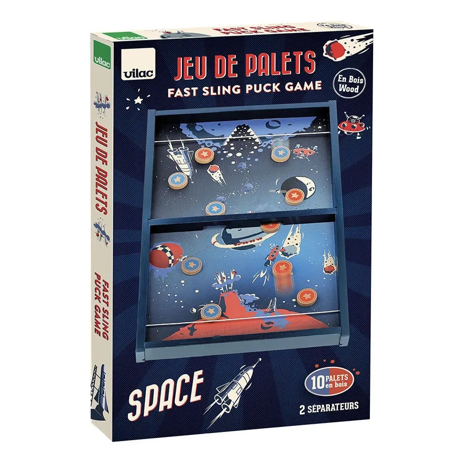 Vilac - Weltraum Shuffleboard Spiel