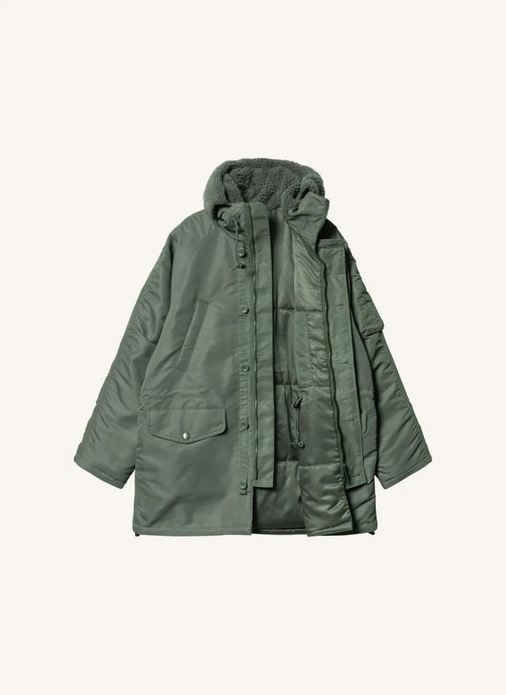 Carhartt WIP - Olten Kapuzenparka | Verdigris