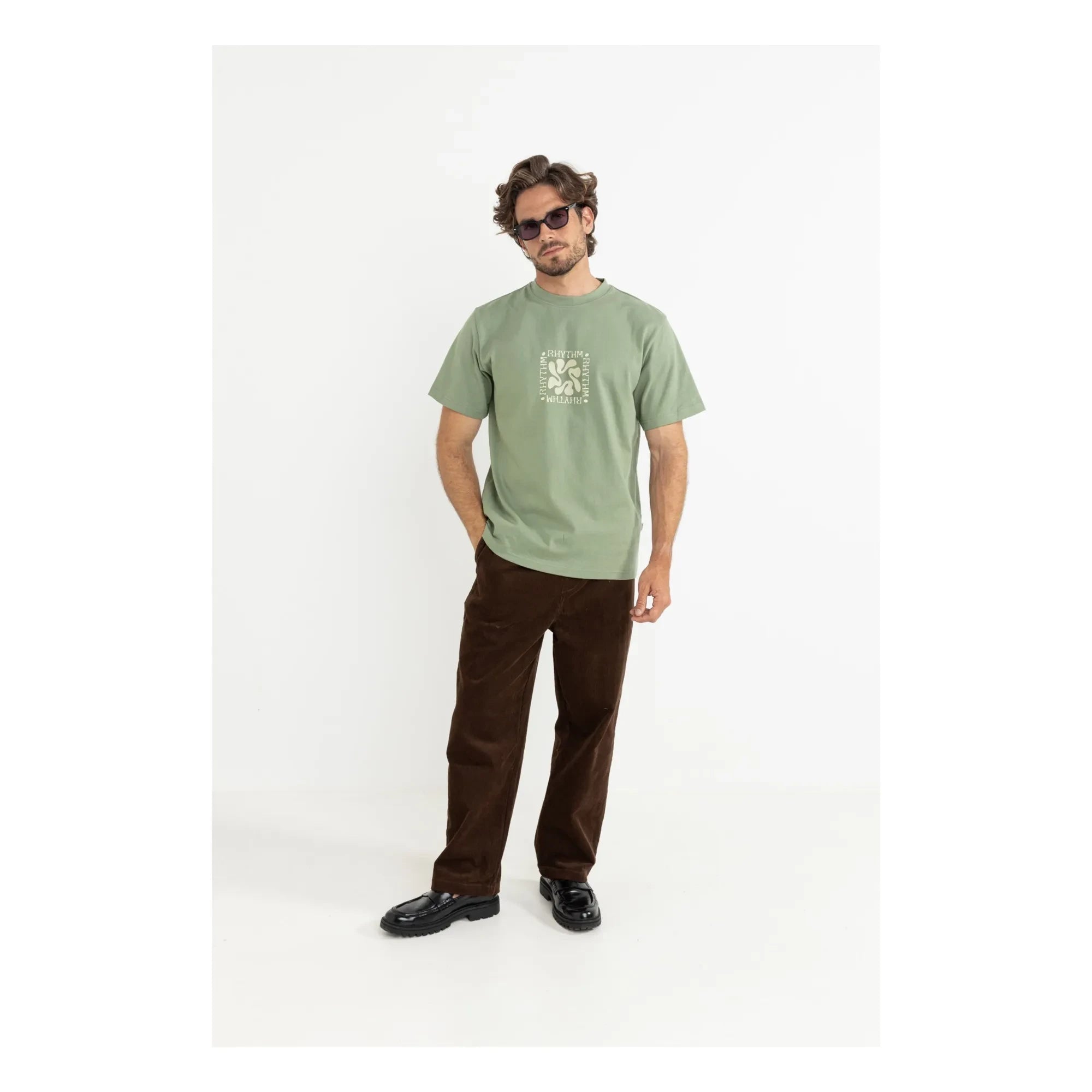 Rhythm - Vintage Barn T-Shirt | Grün