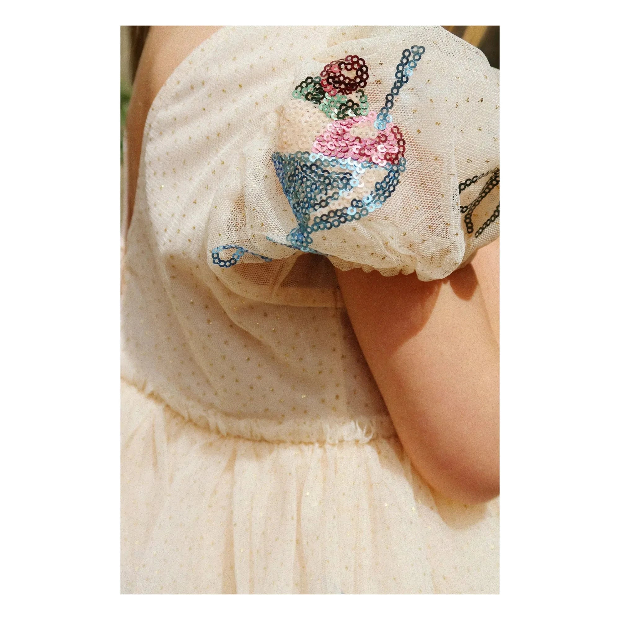 Konges Sløjd - Yvonne Glaces Tüllkleid | Creme