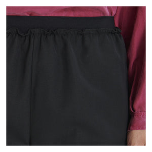 Pomandère - Hose aus Wolle mit elastischem Bund | Schwarz