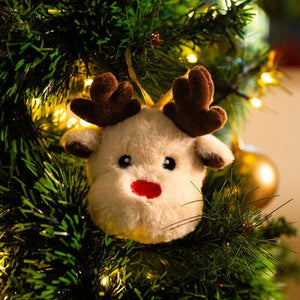 Legami - Rentier Plüschspielzeug Weihnachtsbaumdekoration - Oh-Oh-Ohrnaments