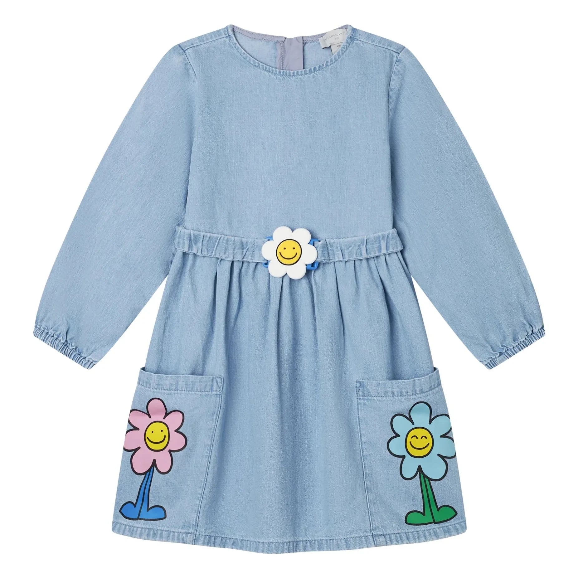 Stella McCartney Kids - Paquerette Jeanskleid | Denim-Blau