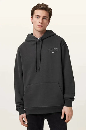 AllSaints Kırmızı Pamuklu Sweatshirt