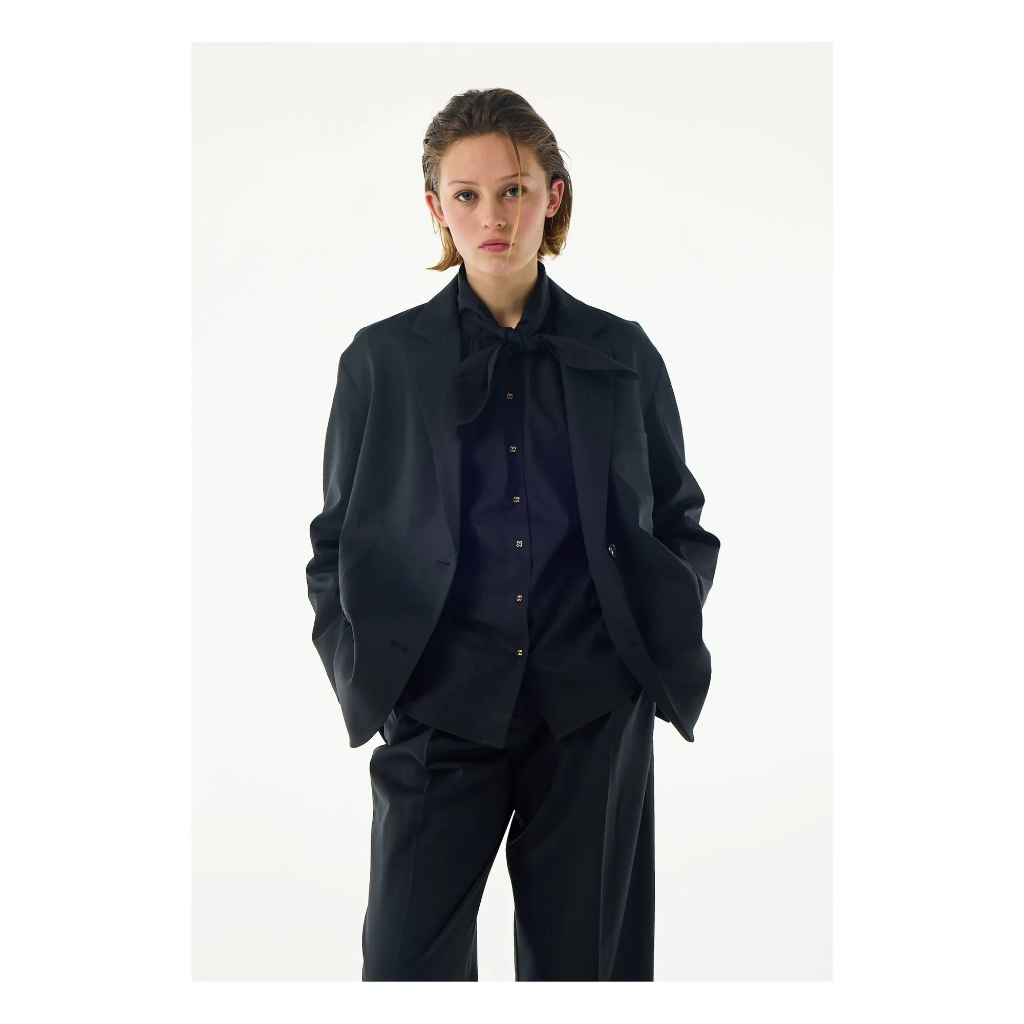 BELLEPIECE - Wilson Virgin Wool Terzilik Pantolon | Siyah