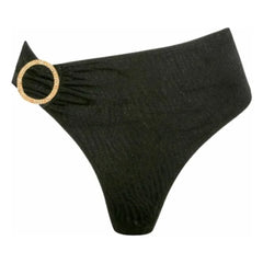 Fresh & Salt - Typha High Waist Bikinihose Zebra Zebra | Schwarz