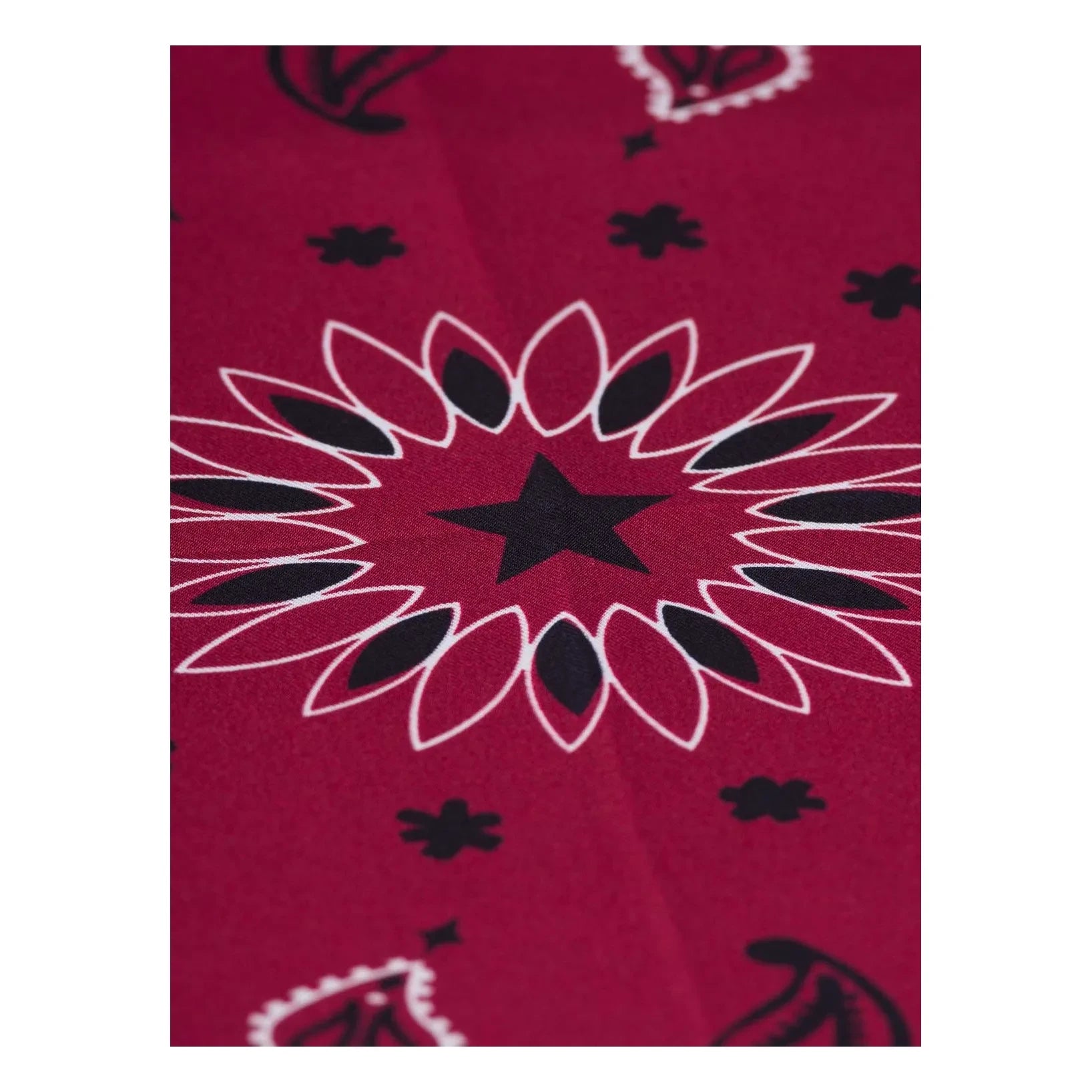 Call it by your name - Bandana Small Etoile Soie | Bordo