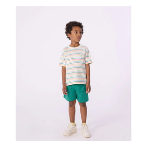 Petit Bateau – Gestreiftes T-Shirt | Gelb