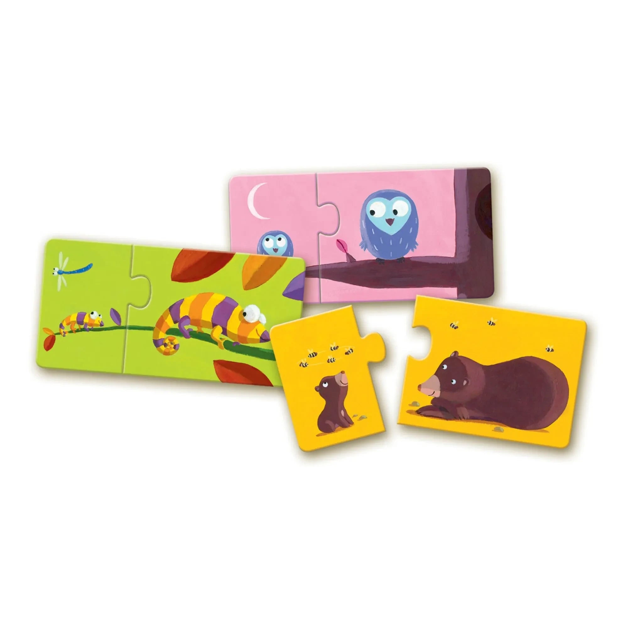 Djeco - Mutter und Baby Puzzle-Set