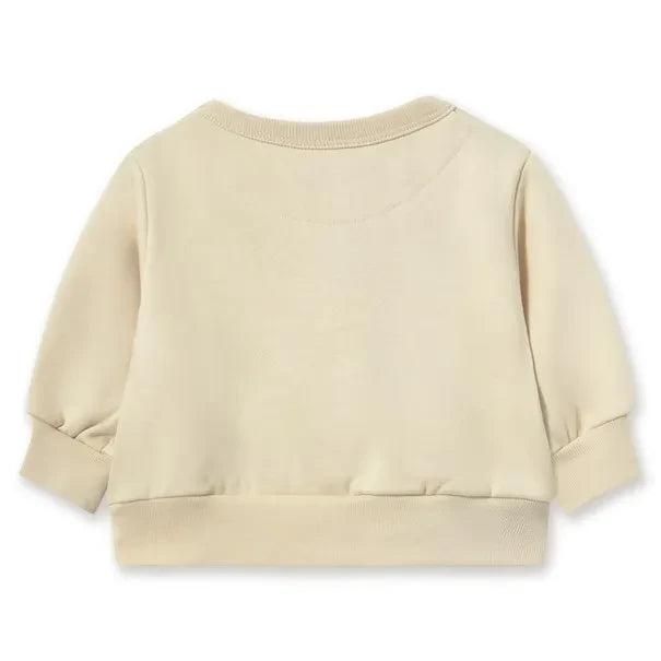 Tinycottons – Bio-Pamuk-Teddybär-Sweatshirt | Creme