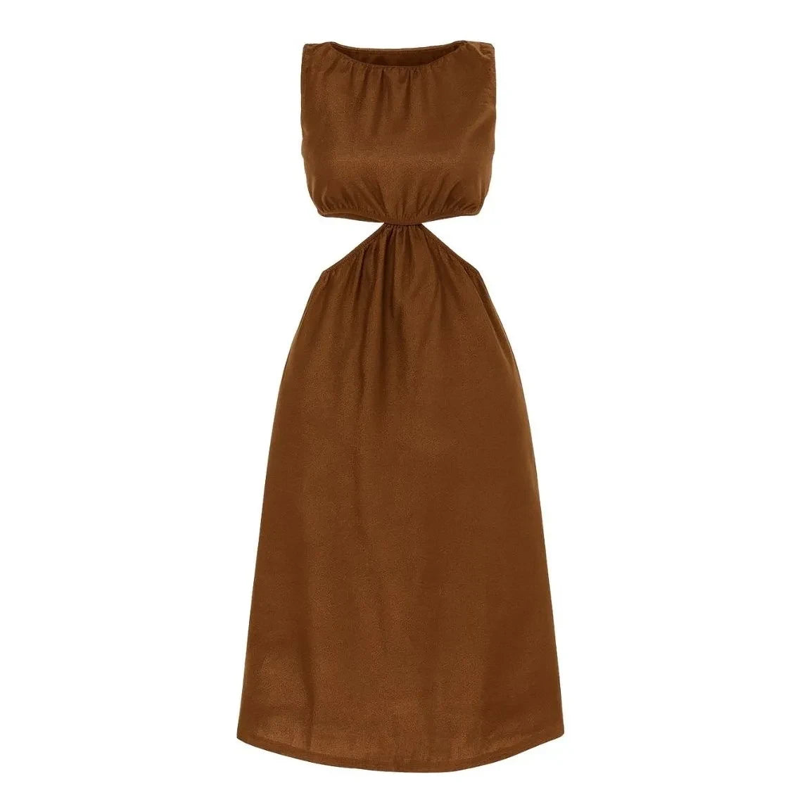 Vanessa Sposi - Kleid mit Cut-Outs | Schokolade