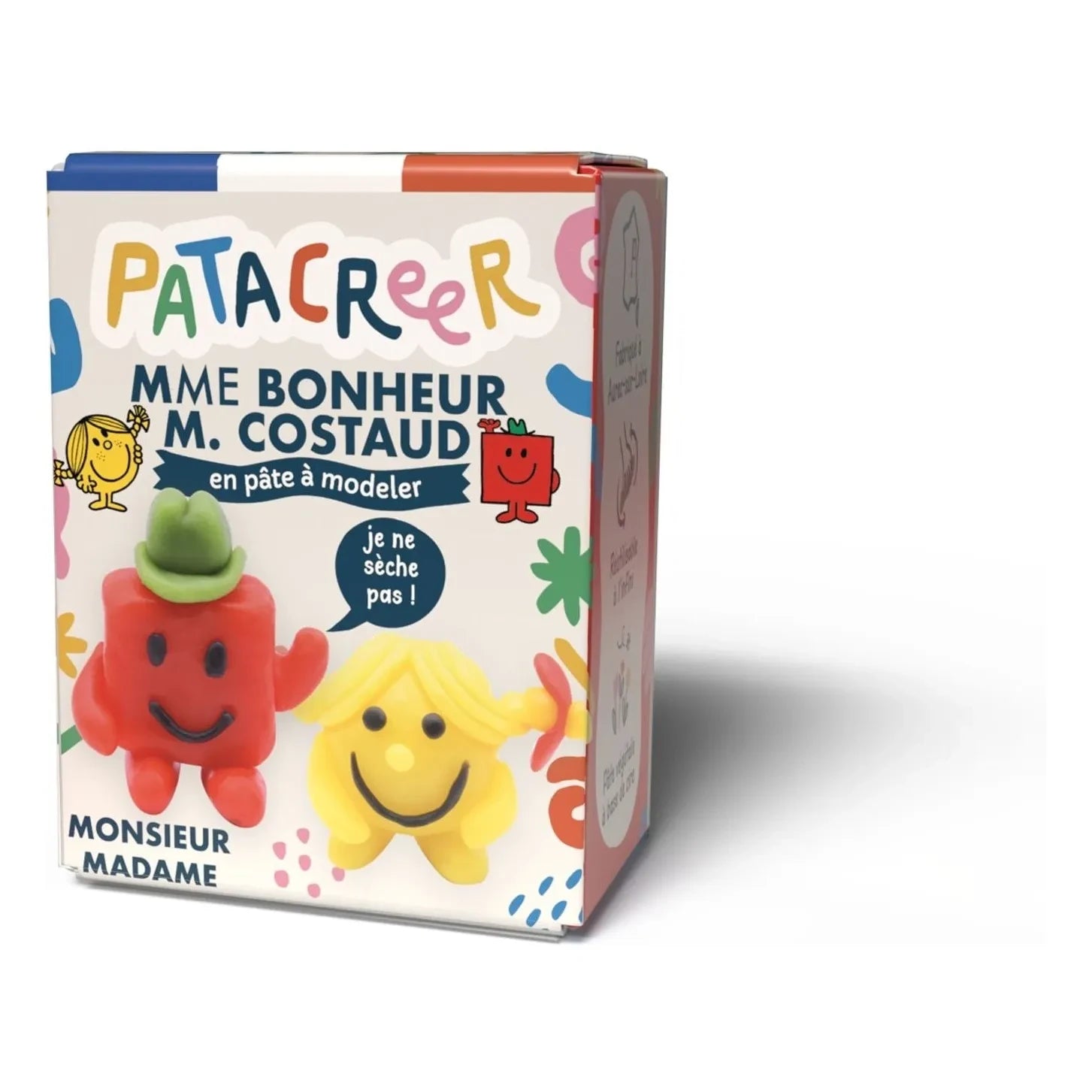 Patacréer - Mme Bonheur und Mr Costaud Modelliermasse