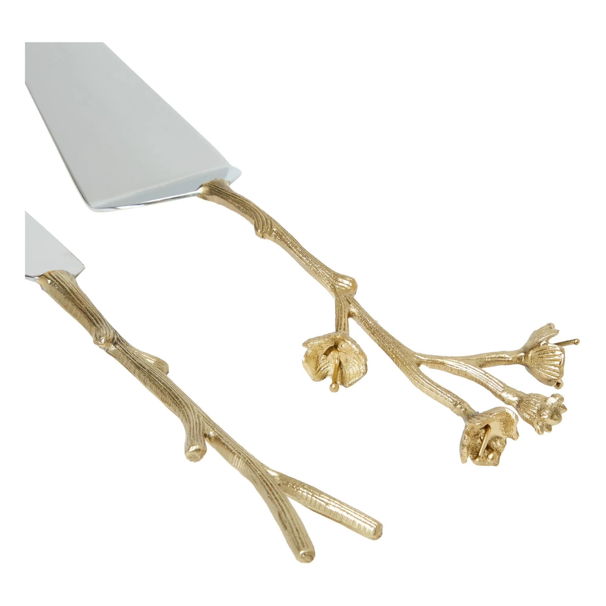 Doing Goods - Ava Blossom Dessertbesteck-Set - 2-teilig | Gold