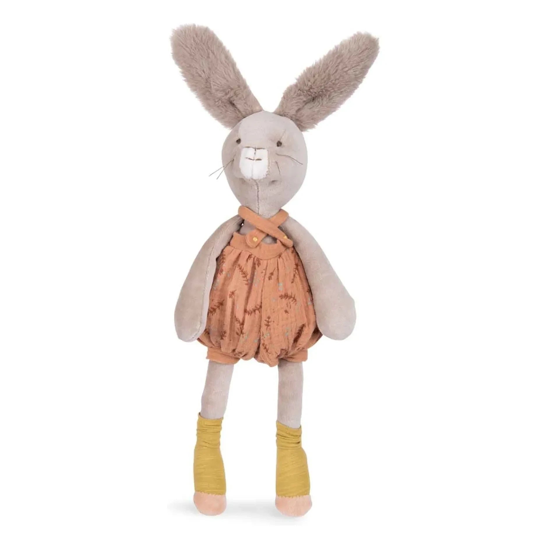Moulin Roty - Kuscheltuch Hase Schlamm - Three little rabbits