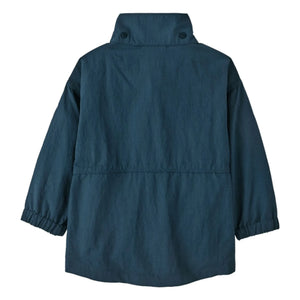 Patagonia - Tägliche Outdoor Jacke Recyclingfaser Baby | Dunkelblau
