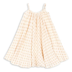 Konges Sløjd - Kokosnuss Bio-Baumwoll Bandeau-Kleid | Hellrosa