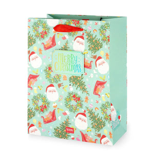 Legami - Kranz Weihnachten Geschenk Tasche - Medium