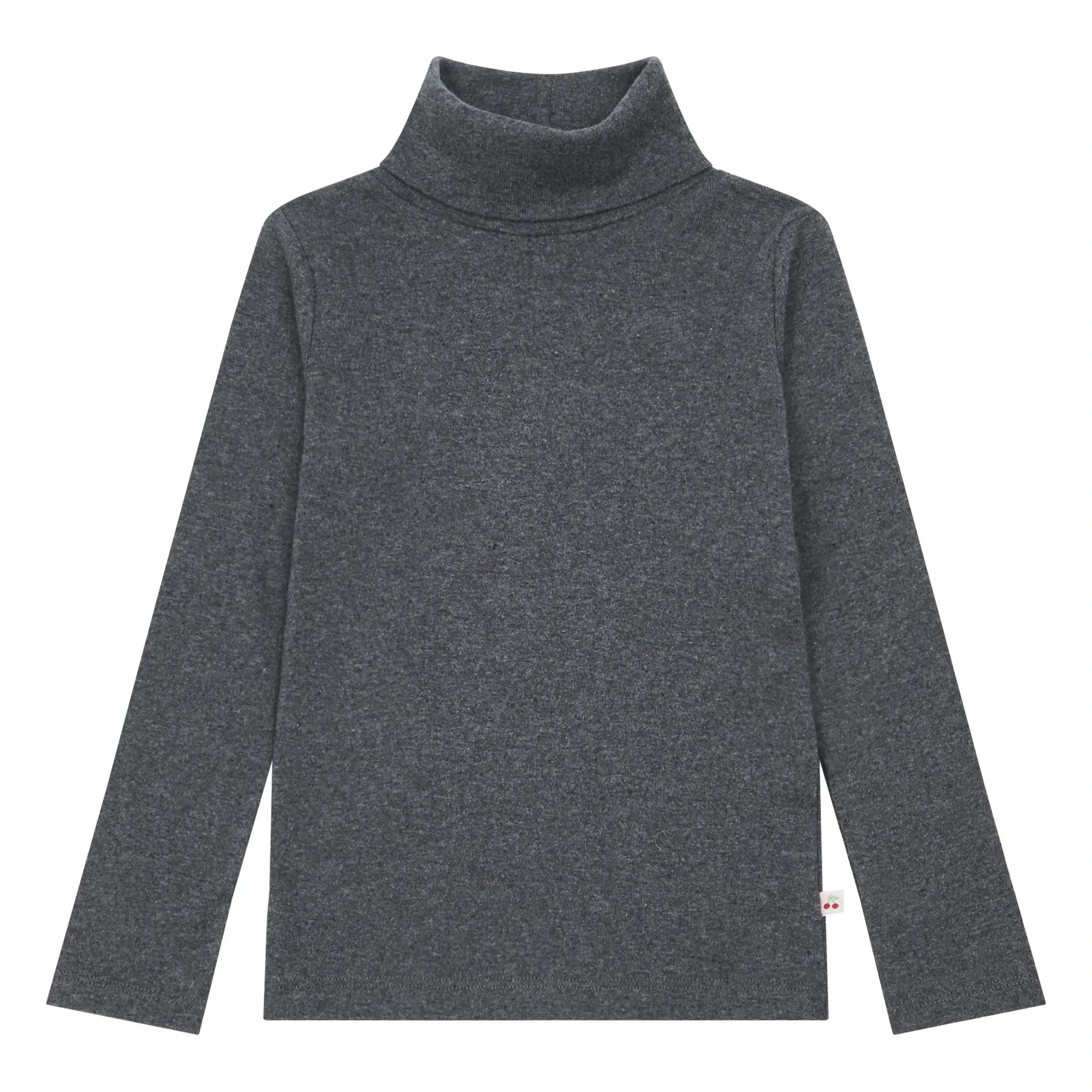 Bonpoint – Rollkragenpullover | Graumeliert