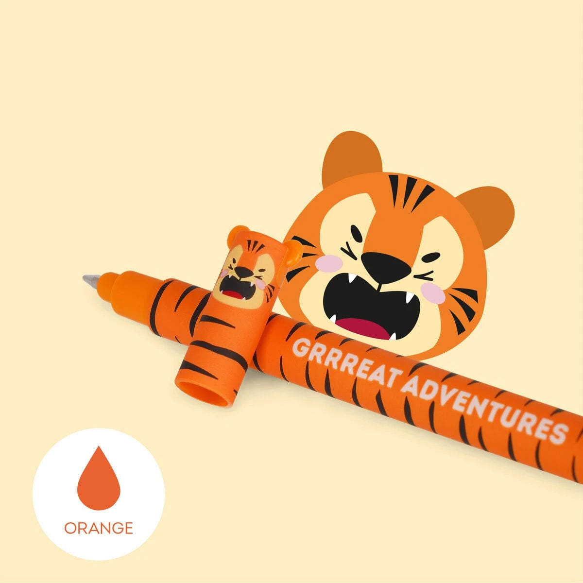 Legami - Grrreat Adventure Tiger Radierbare Stift