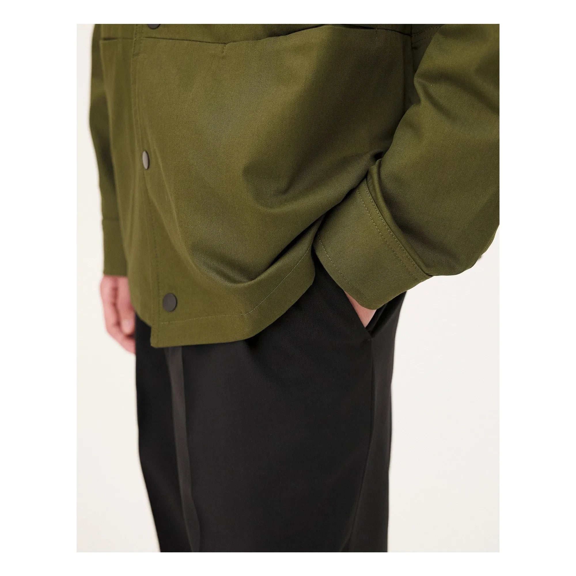 Noyoco - Vancouver Jacke aus Bio-Baumwolle | Waldgrün
