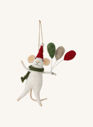 Bloomingville - Peo Weihnachtsfigur | Weiß